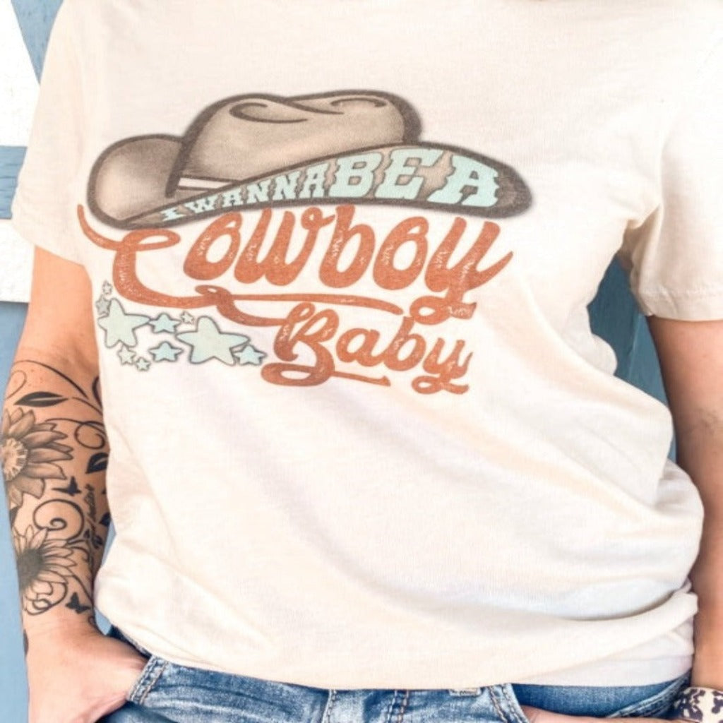 The Gucci Cowboy Graphic Tee YS