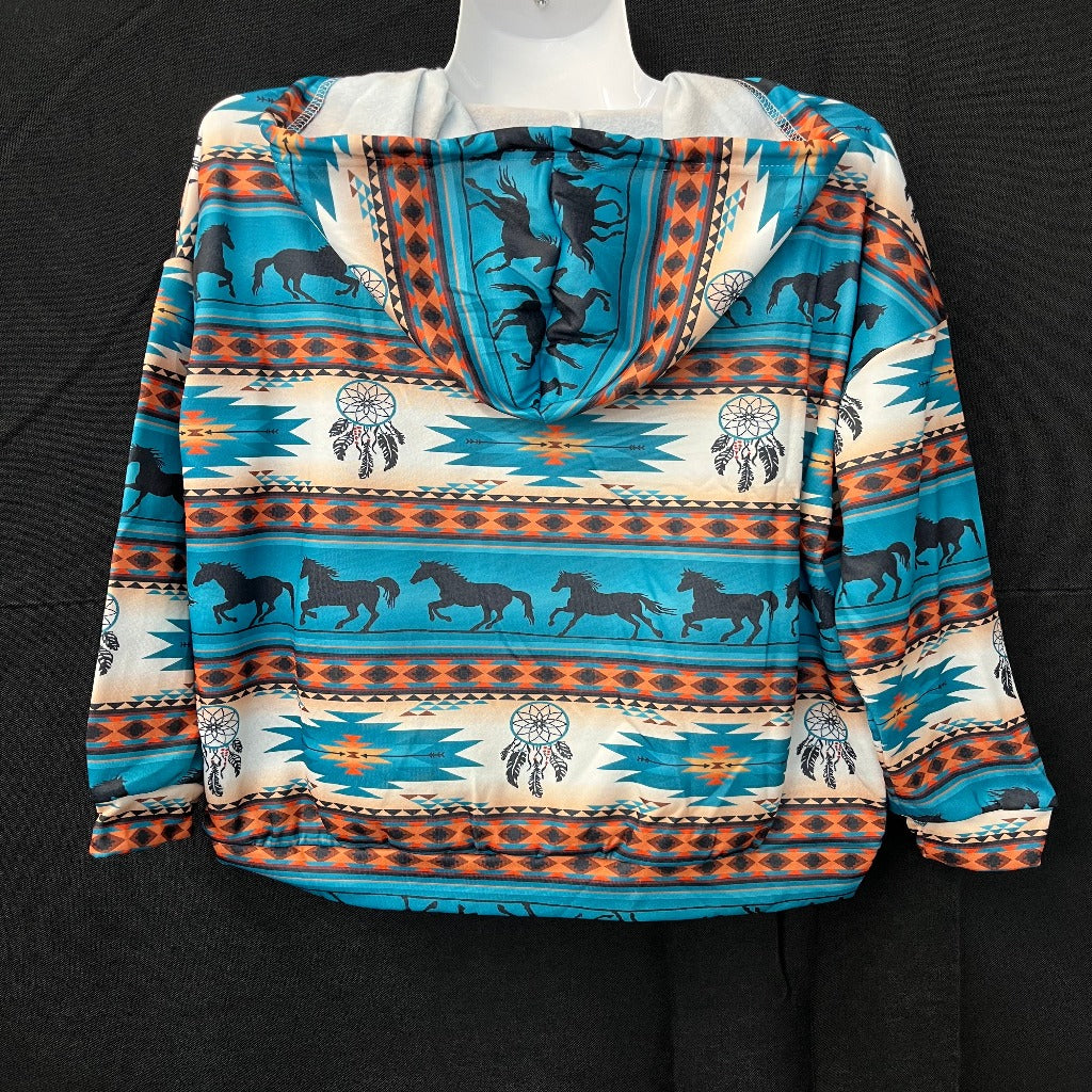 American eagle aztec on sale hoodie