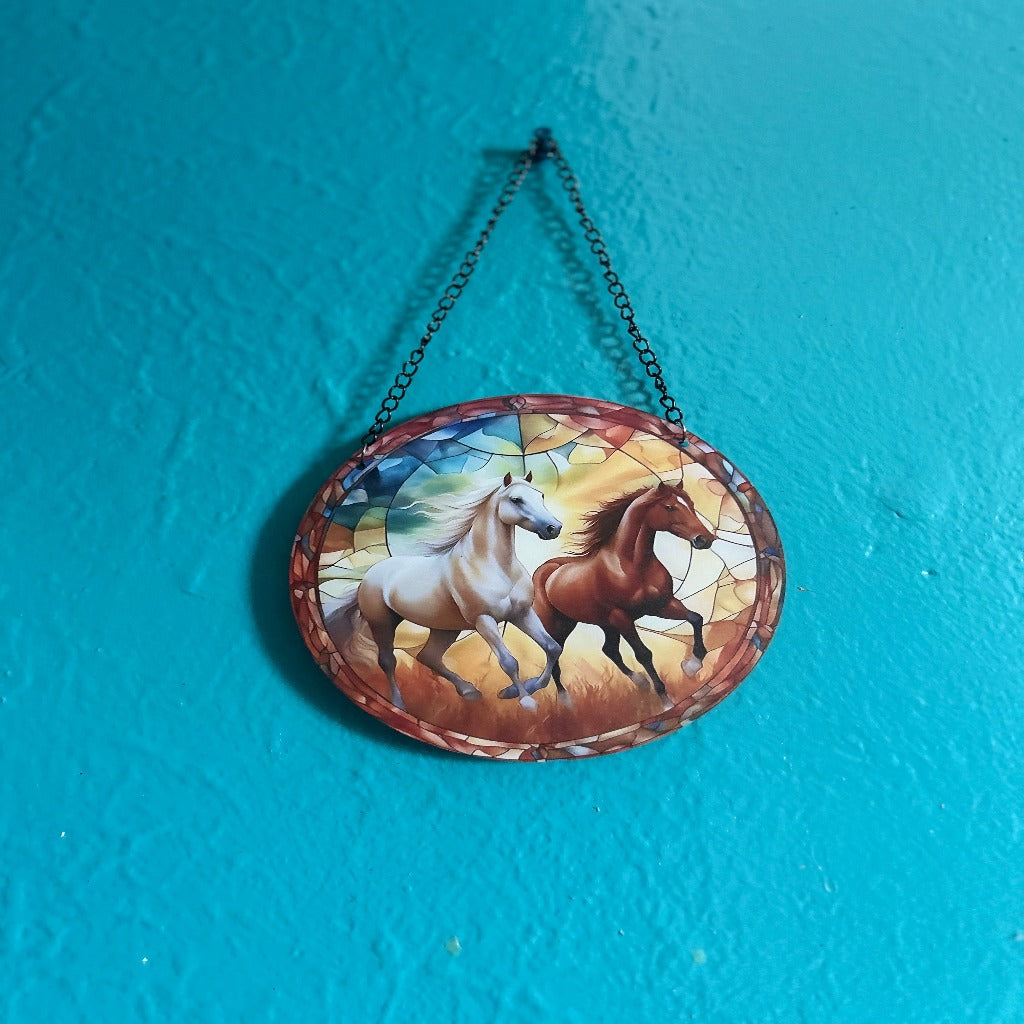 Horse Acrylic Window Decor