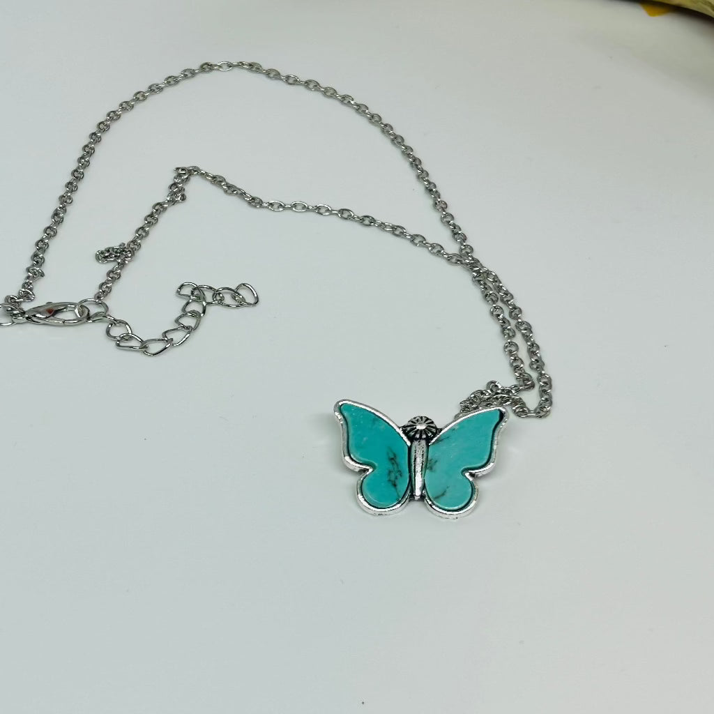 Butterfly Pendant Necklace