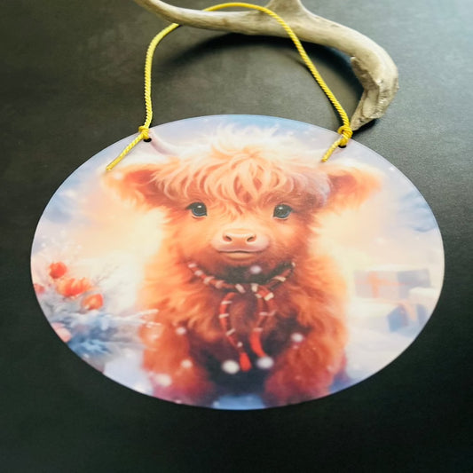 Mandy Acrylic Cow