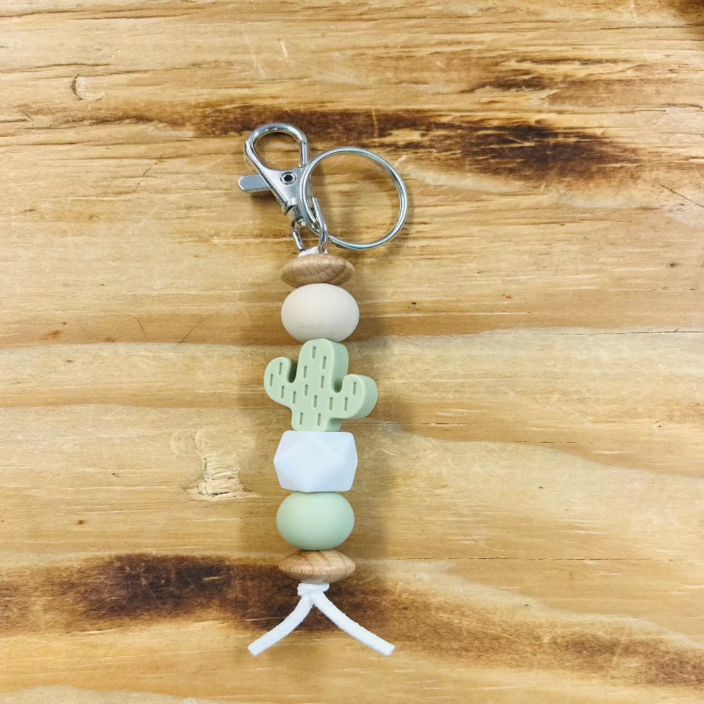 Cactus Keychain