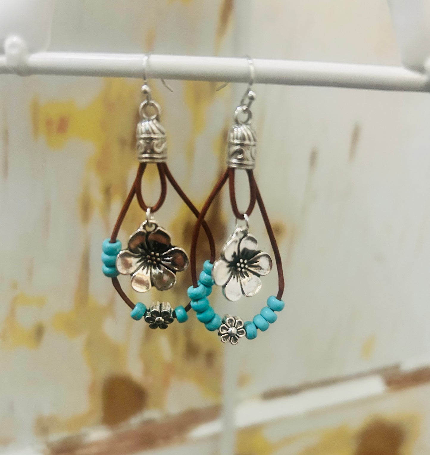 Flower Dangle Earrings