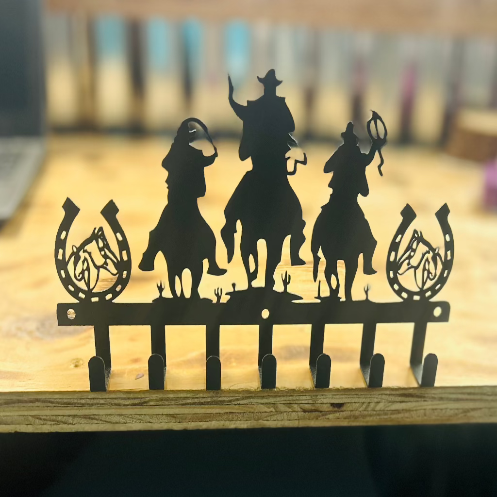 Metal western Key Holder