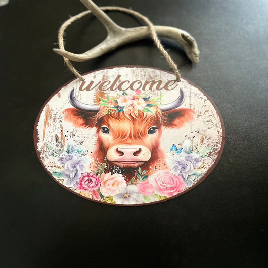 Cassandra The Cow Wall Decor