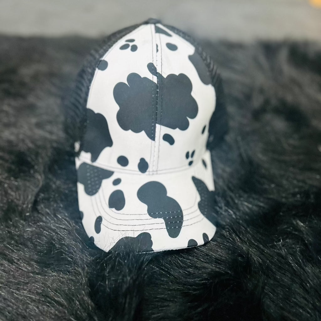 Ted The cow Print hat