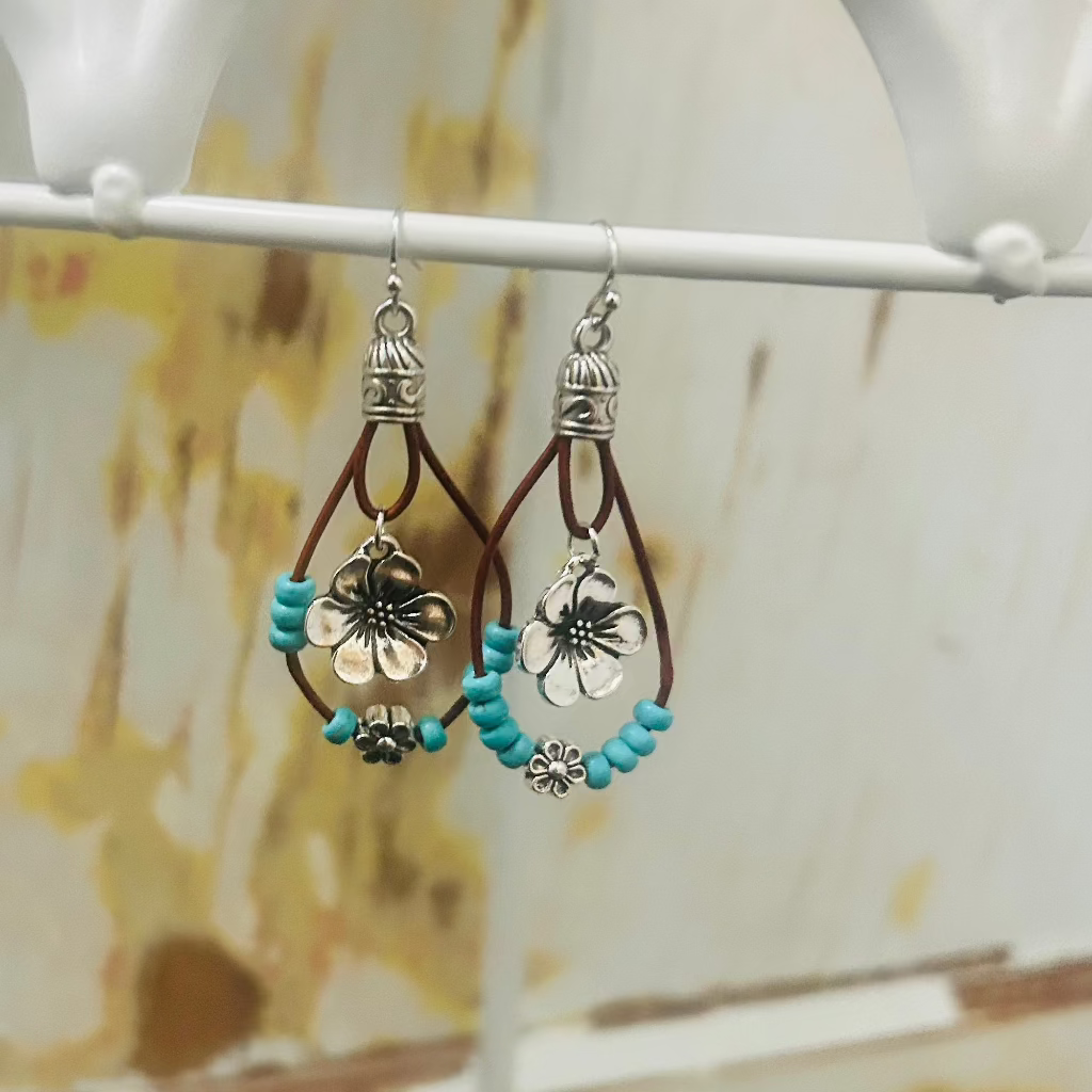 Flower Dangle Earrings