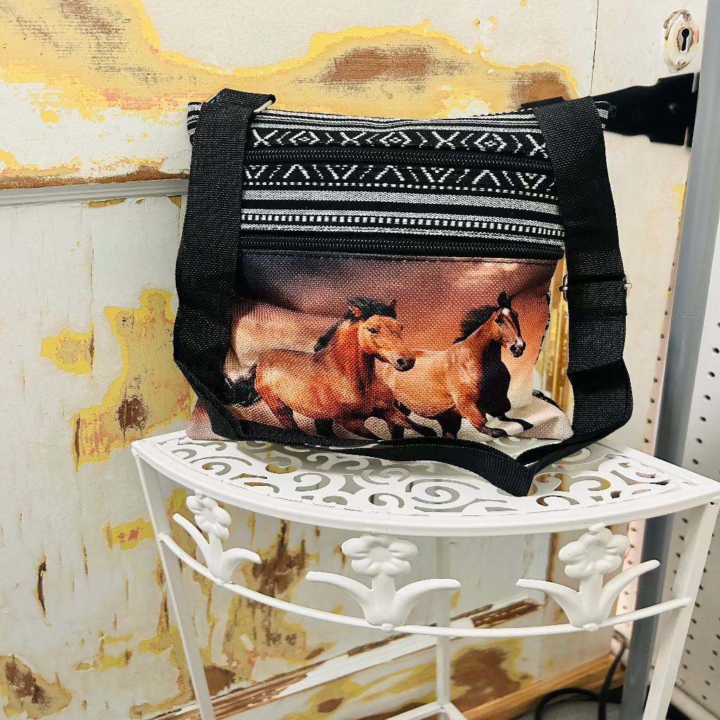 Horse print Crossbody Bag