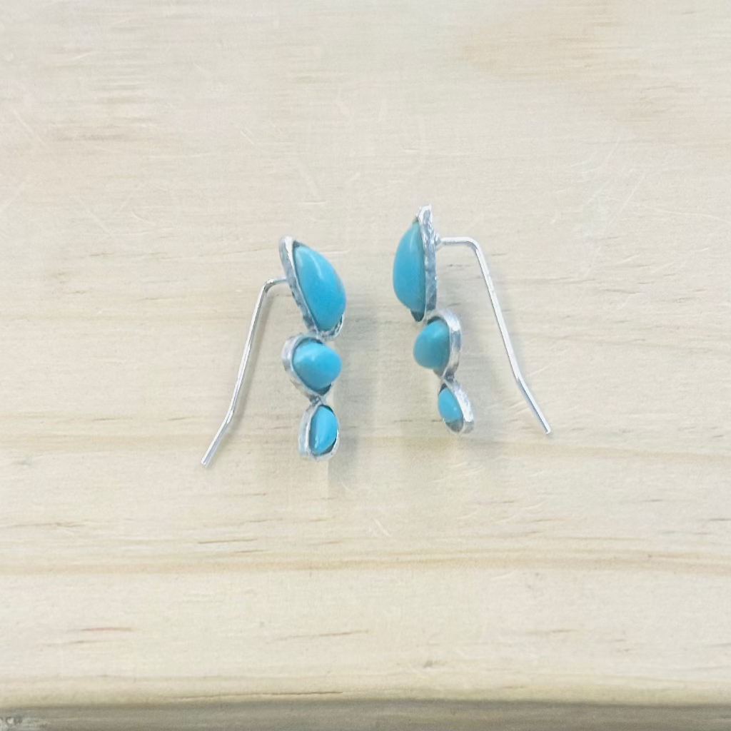 Synthetic Turquoise Earrings