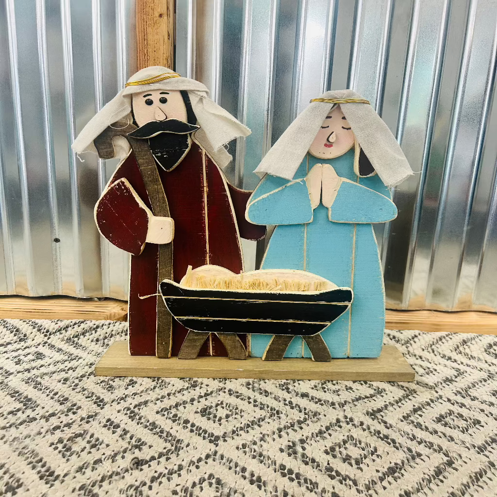 Mary & Joseph Decor