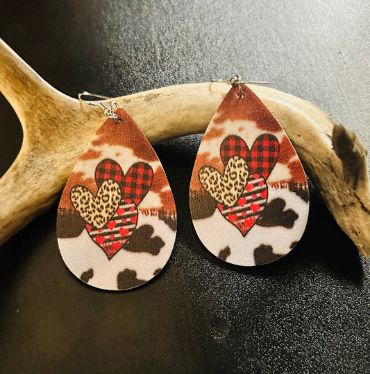 Retro Valentine Earrings