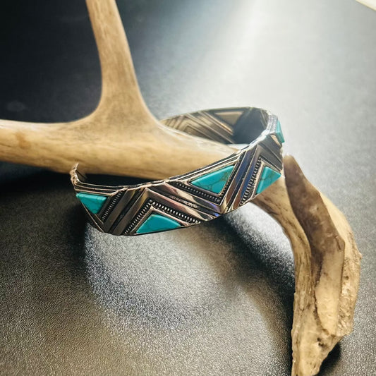 Geometric Cuff Bracelet