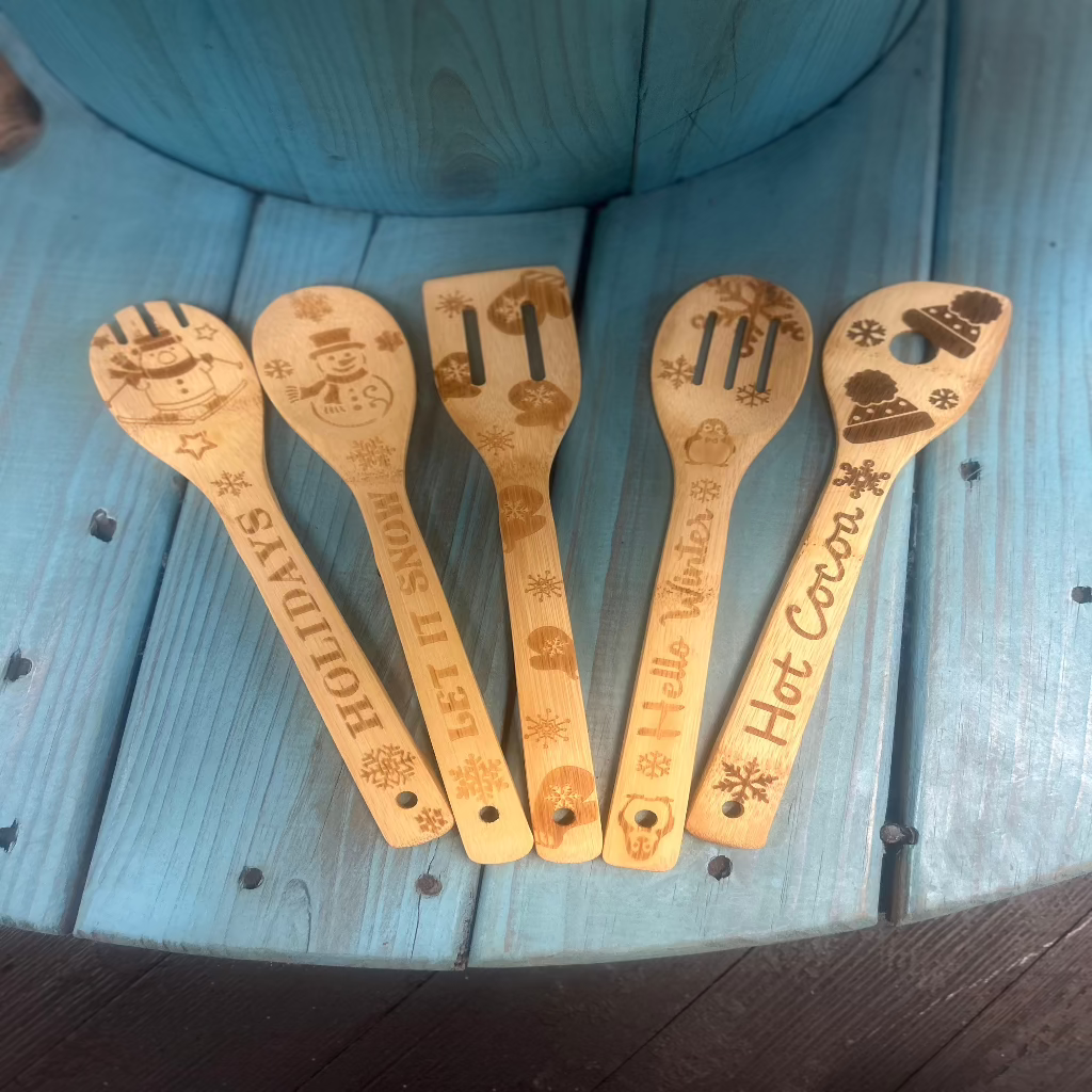 Winter Wooden Spoons