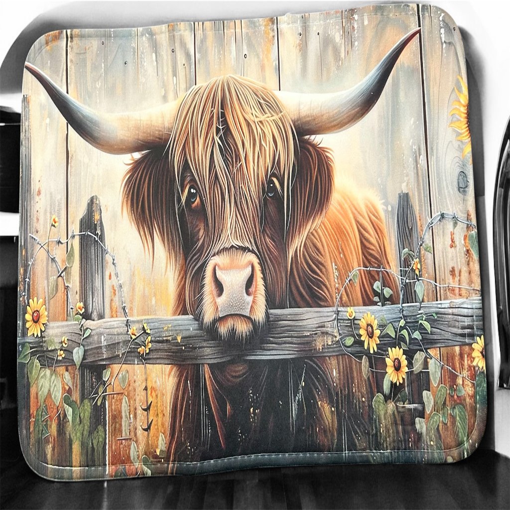 Highland Cow Kitchen Mat