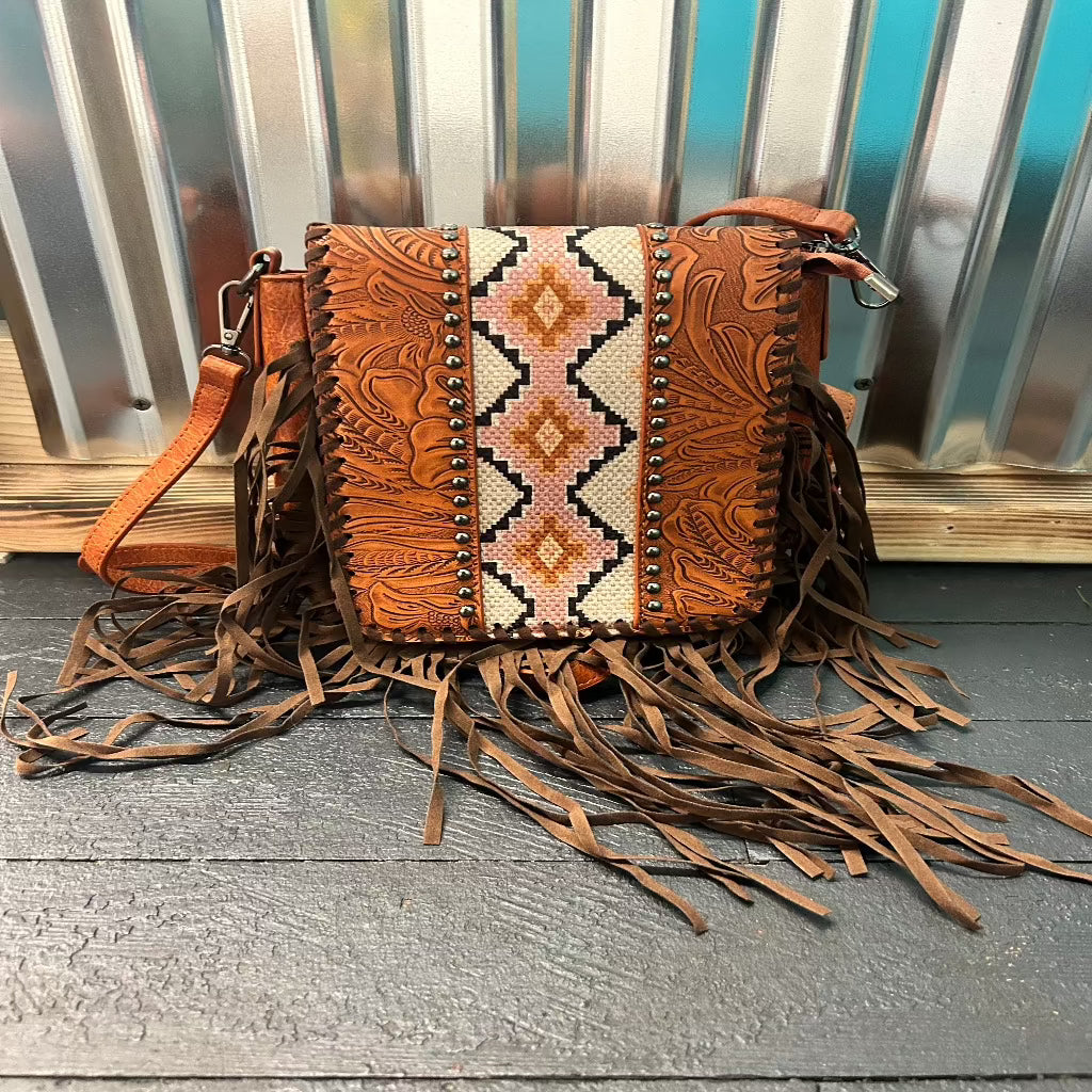 Fringe Crossbody