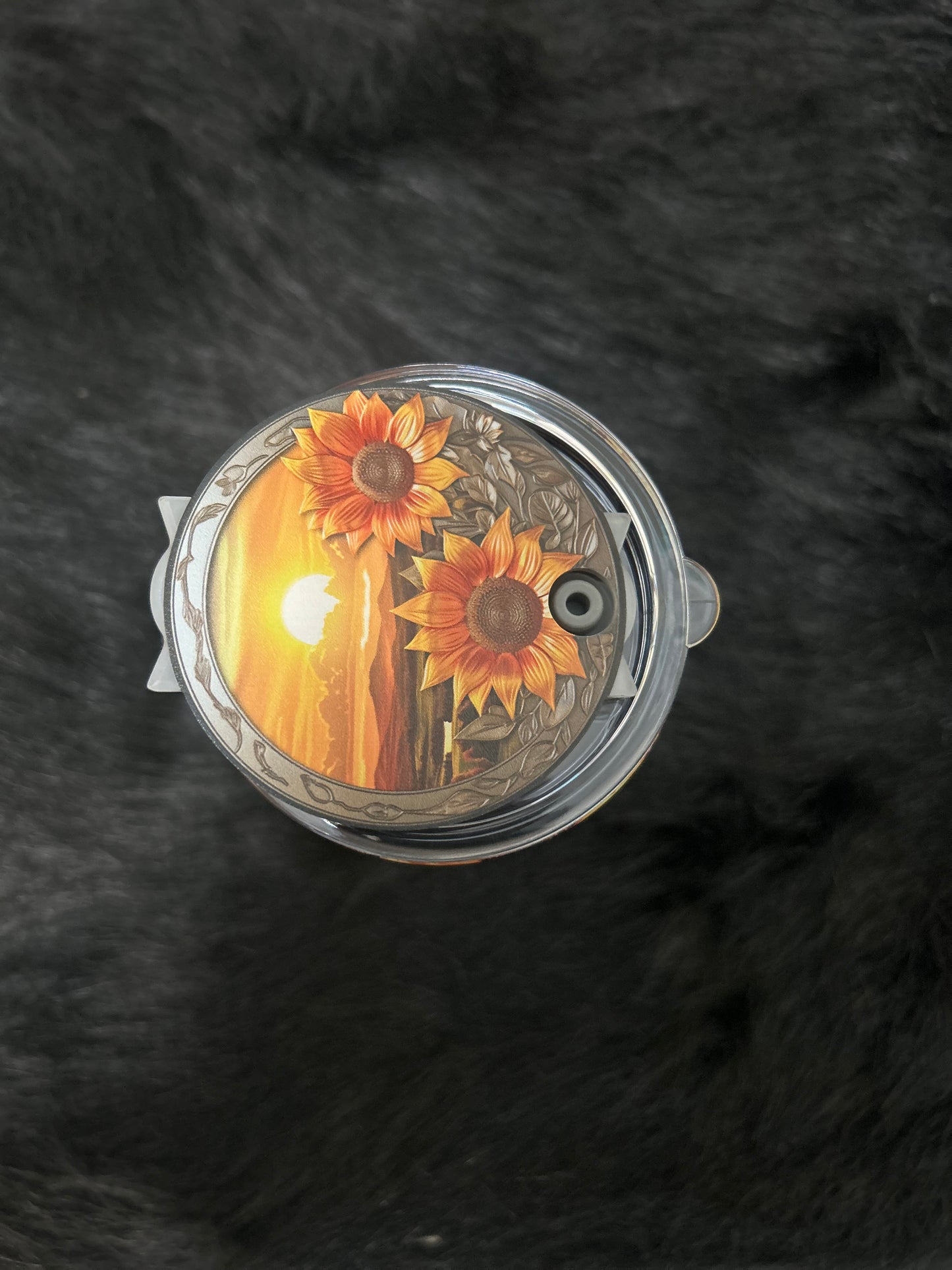 Sunset Tumbler Lid Plate