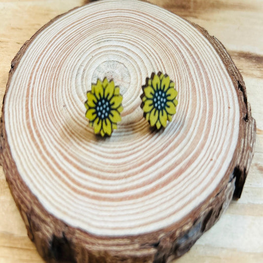 Dixie Sunflower Earrings