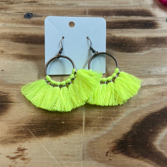 Barbie Girl Fringe Earrings